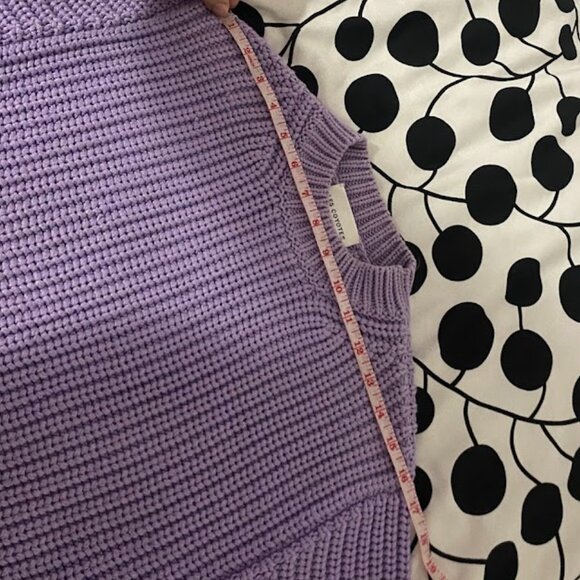 Les Coyotes de Paris Purple Wool Knit Sweater - Picture 10 of 10